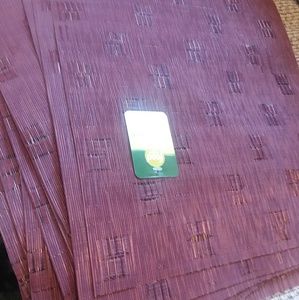 Food Network woven vinly placemats